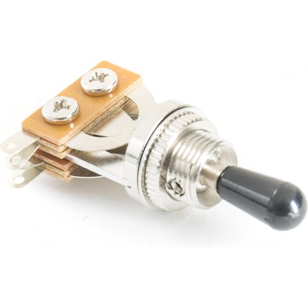 BTG-NI-BLK 3-Way Toggle Switch Nickel/Black