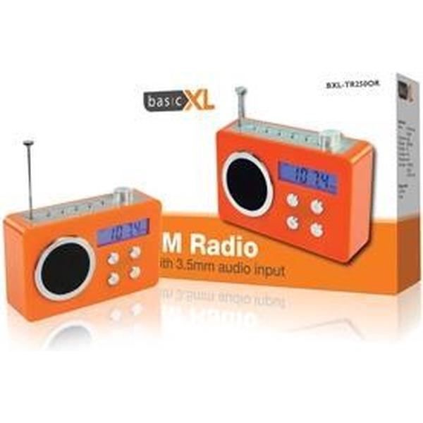 Basic XL, Draagbare FM Radio (Oranje)