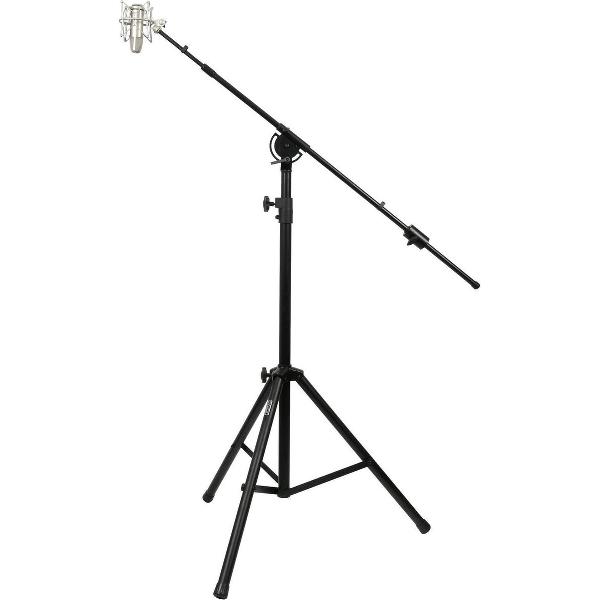 Het Innox IVA 26 microfoonstatief is speciaal gemaakt om uw microfoons overhead te plaatsen. Deze manier van micing wordt veelvoudig toegepast in het doorversterken van drumstellen.