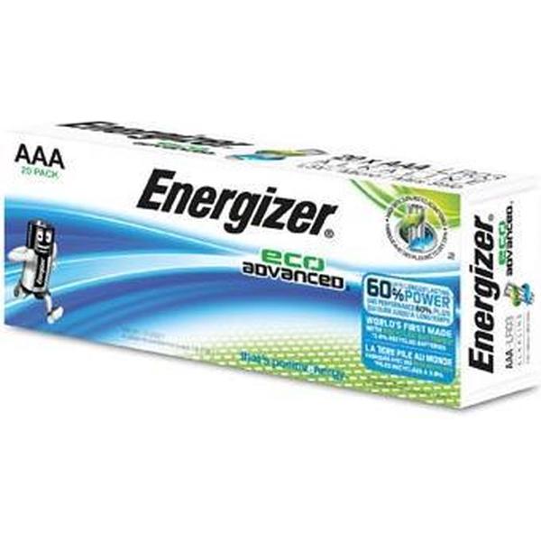 Energizer batterij Eco Advanced AAA pak van 20 stuks