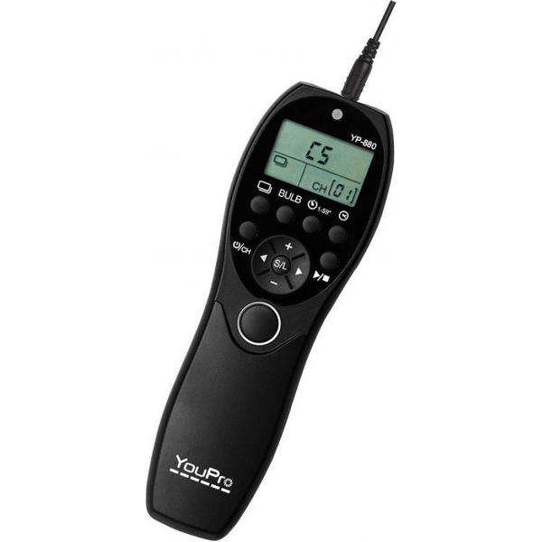 Canon 7D /7DII / 7D2 Luxe Timer Afstandsbediening / YouPro Camera Remote type YP-880 N3