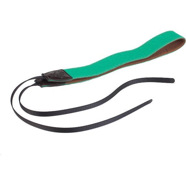 Denim Camera Schouderband / Nekriem / Camerariem - Type Cowboy Groen