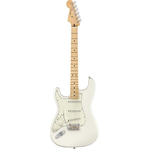 Player Stratocaster Lefthand MN Polar White