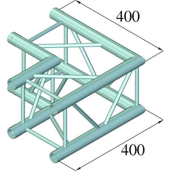 ALUTRUSS DECOLOCK DQ4-PAC21 2-Way Corner 90°