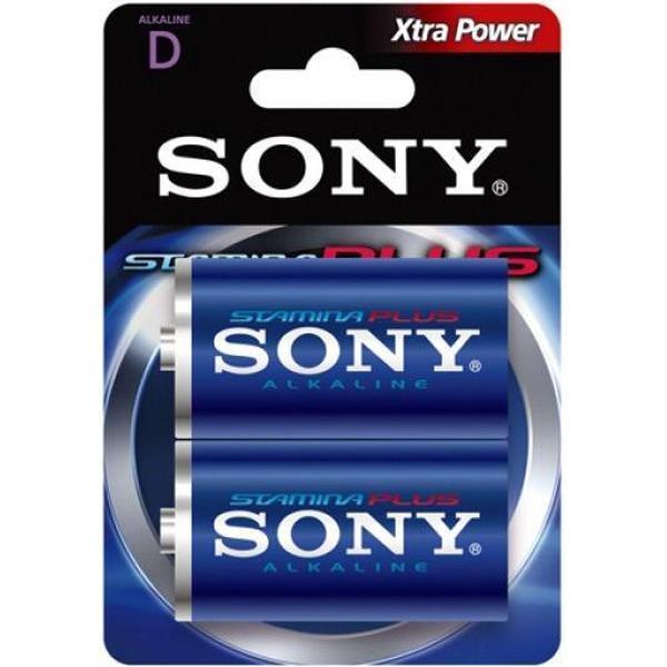 2 X 1.5V D PLUS ALKALINE BATTERY BLISTER