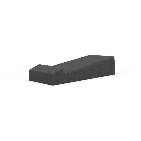 Monitor pad 12x5x30cm (set van 4 stuks)