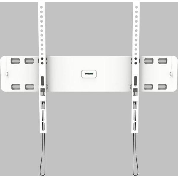 Zeer strakke universele muurbeugel voor schermen tot 80 Inch met VESA 400x400 vergrendelbaar