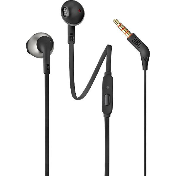 JBL T205 Zwart - In-ear oordopjes