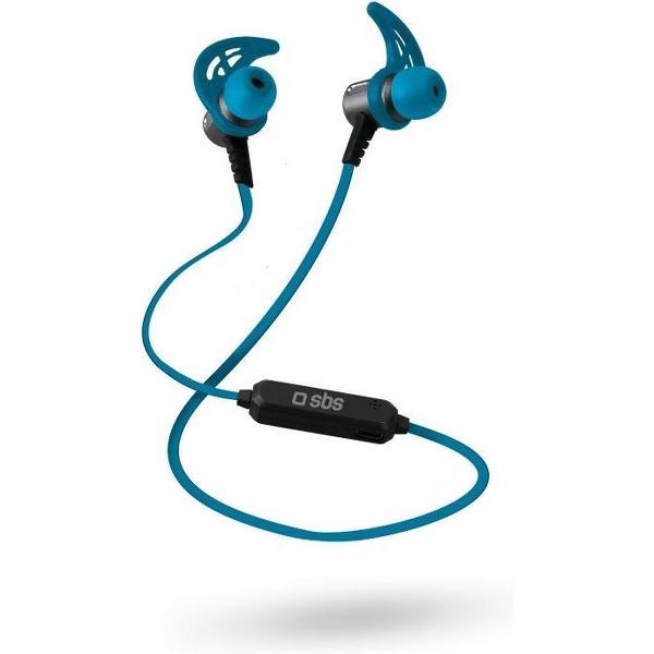 SBS Mobile Runner Magnetic earphones, BT 4.1, Blue