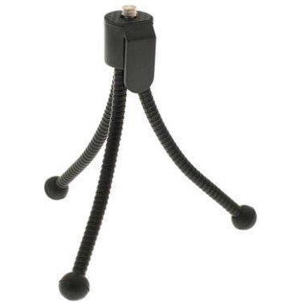 Zwart mini statief / tripod / UwCamera Huismerk