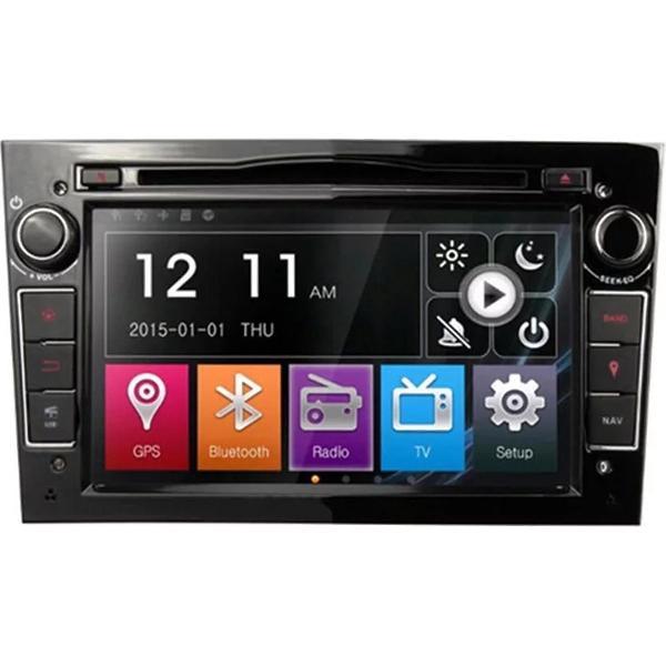 Voltario® opel autoradio navigatie / bluetooth / carkit / streamen/ kleur zwart