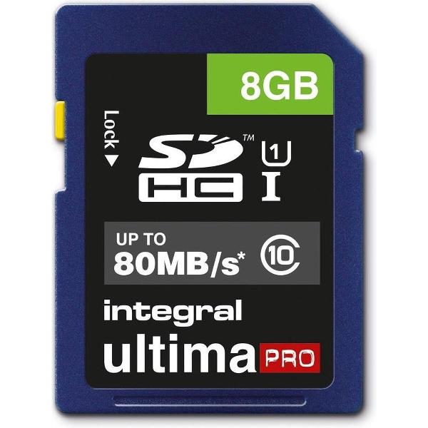Integral UltimaPro 8GB - SDHC Geheugenkaart