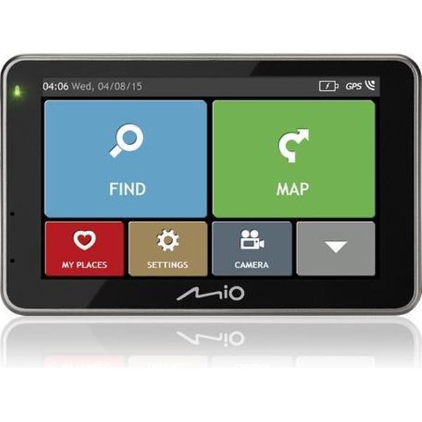 Mio Combo 5207 LM navigator Vast Zwart, Grijs, Zilver