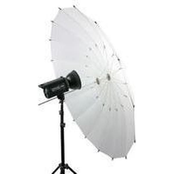 Bresser SM-08 jumbo paraplu 180cm wit doorschijnend