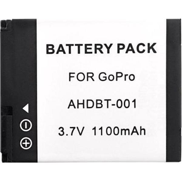 AHDBT-001 1100mAh batterij / accu voor Gopro HERO 2 Digitale Camera