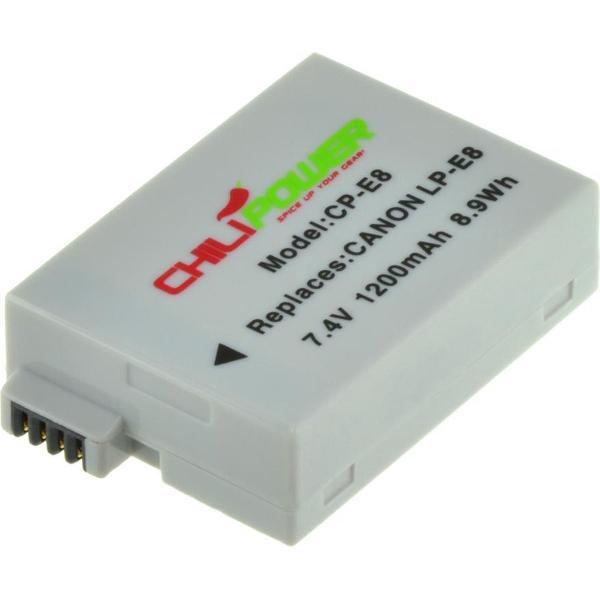 ChiliPower camera accu Canon LP-E8