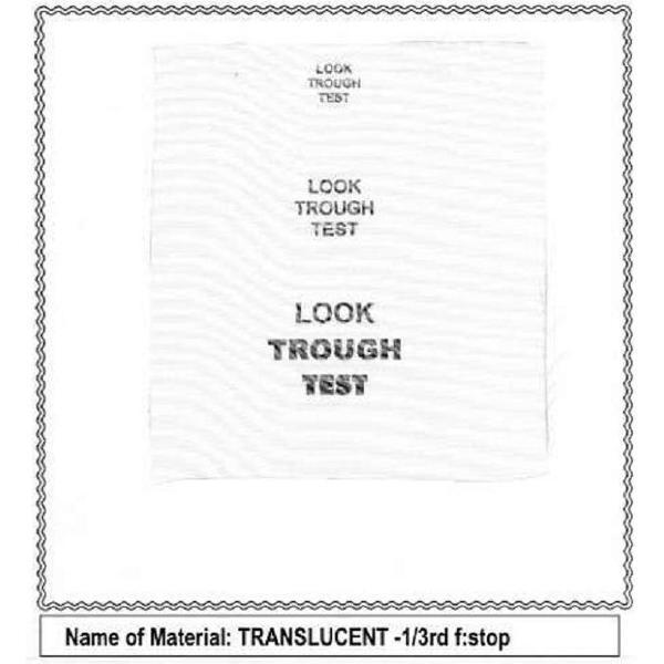 Sunbounce Screen Translucent -1/3rd voor Mini