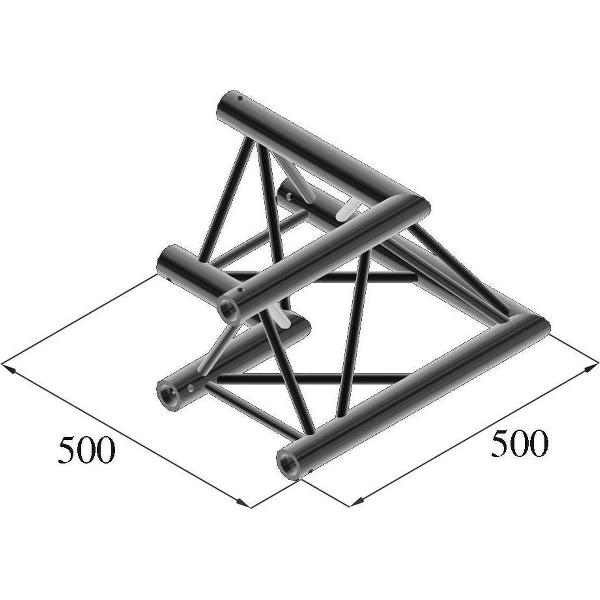 ALUTRUSS TRILOCK S-PAC 21 2-Way Corner 90° black