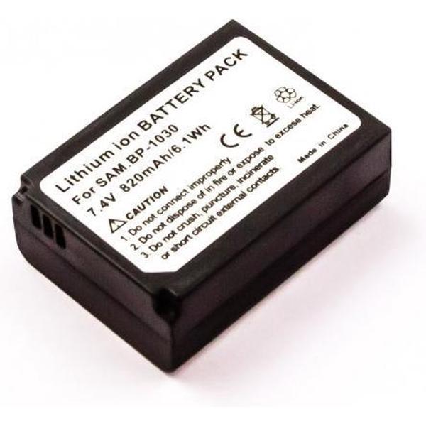 Battery similar SAMSUNG BP1030, Li-ion, 7,4V, 820mAh, 6,1Wh