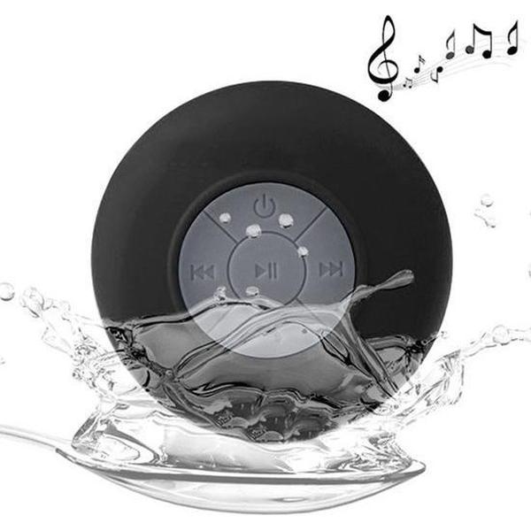 Bluetooth Waterpoof Douche speaker - Mp3 - Muziek - Afspelen - onder de Douche - Zwart