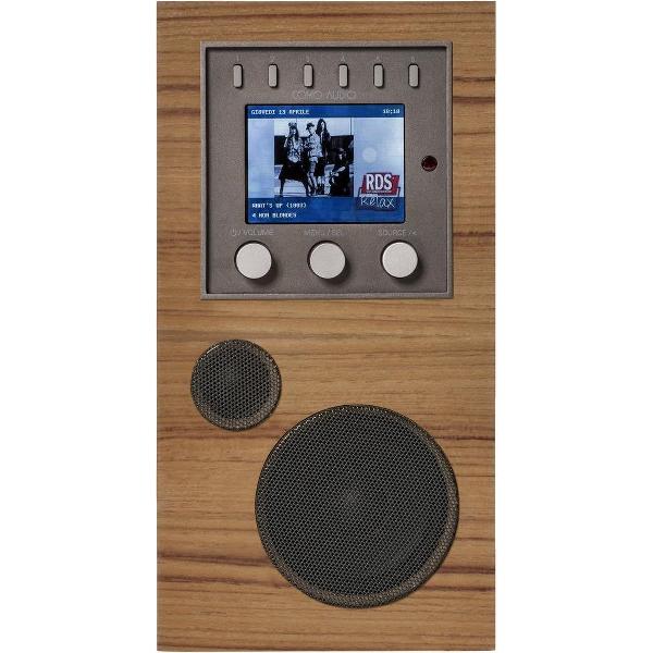 Como Audio Amico Teack Black portable internetradio - DAB+ - Streaming Speaker