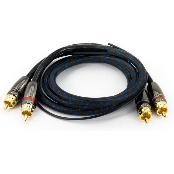 Ssdn Rca-kabel Drievoudig Afgeschermd 1 Meter Zwart