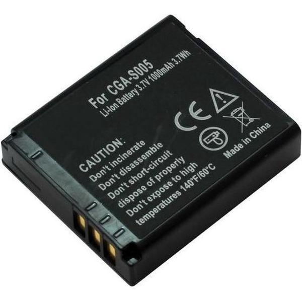 Huismerk Camera-accu CGA-S005 / CGA-S005E voor Panasonic