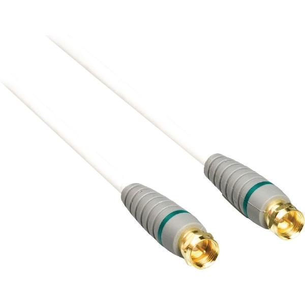Bandridge F (m) - F (m) coaxkabel - 2 meter