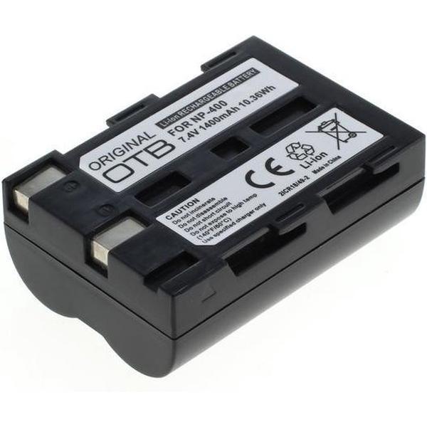 OTB Accu Batterij Konica Minolta NP-400 - 1300mAh