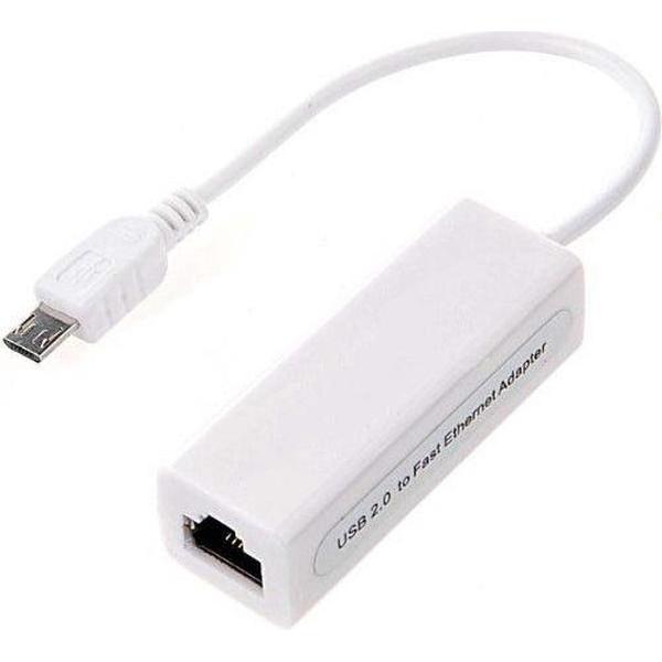 Adapter van Ethernet naar Micro-USB