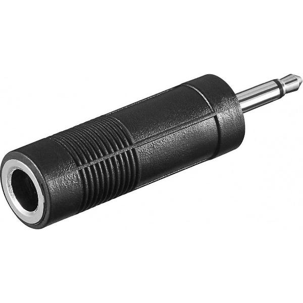 S-Impuls 3,5mm Jack mono (m) - 6,35mm Jack mono (v) adapter