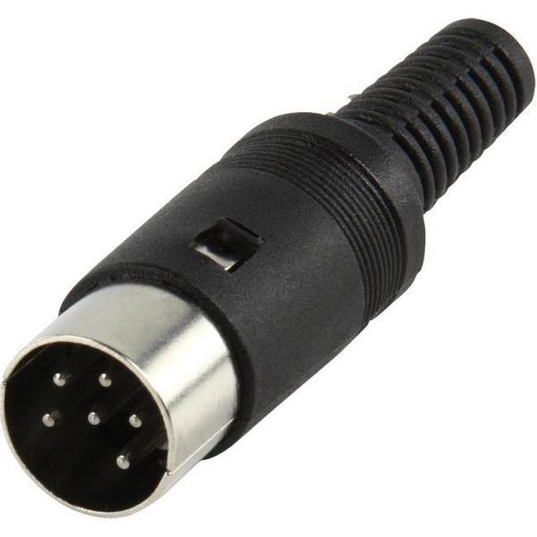 S-Impuls 6p DIN connector mannelijk