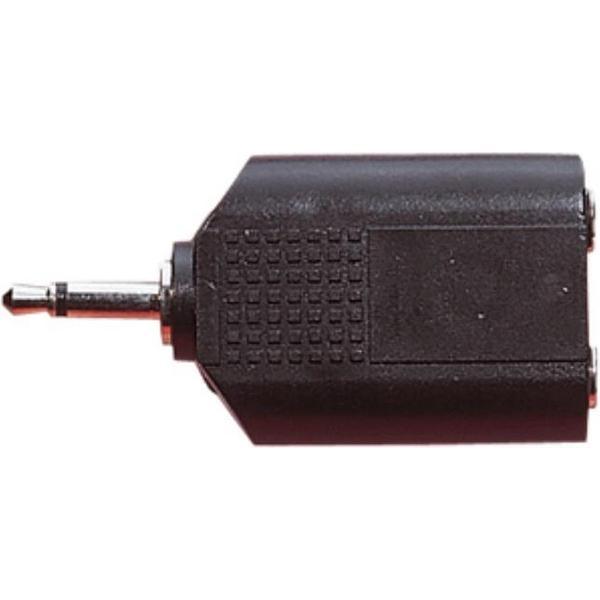 Electrovision 3,5mm Jack mono audio splitter - zwart