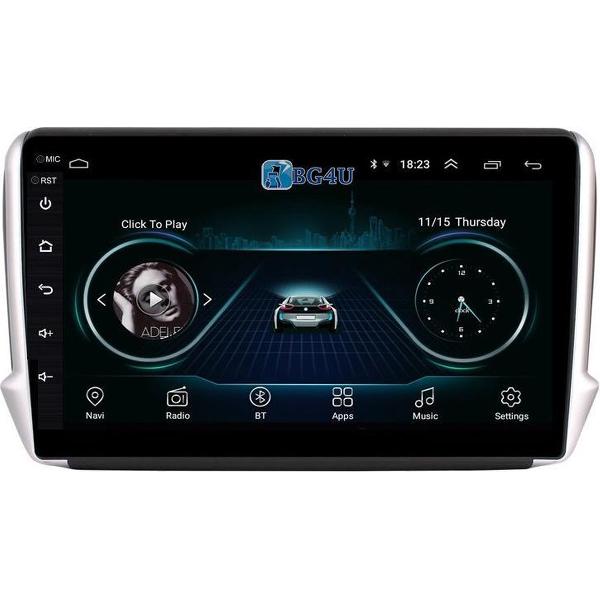 Navigatie radio Peugeot 2008 2015-2018, Android 8.1, 10 inch scherm, Canbus, GPS, Wifi, Mi