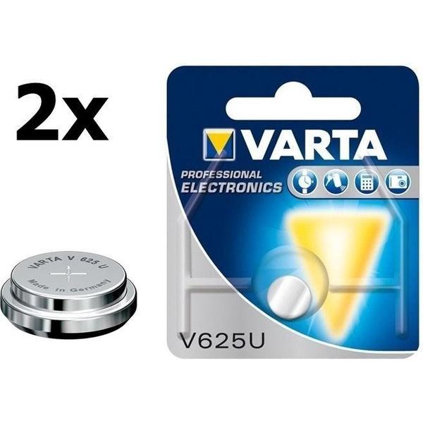 2 Stuks - Varta V625U 1.5V Professional Electronics knoopcel batterij