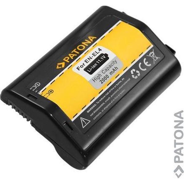 PATONA Battery for Nikon EN-EL4 EN-EL4a D2H D2Hs D2X D2Xs D3 D3X F6