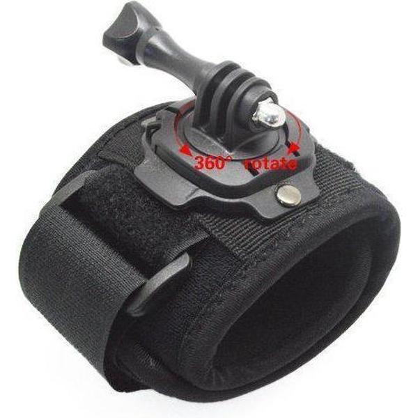 Luxe Pols Strap met 360 Rotation Mount voor GoPro Hero 3/4/5/6 Session