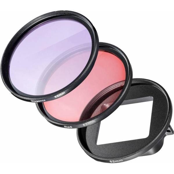 mantona GoPro Onderwater Filter Set 52mm