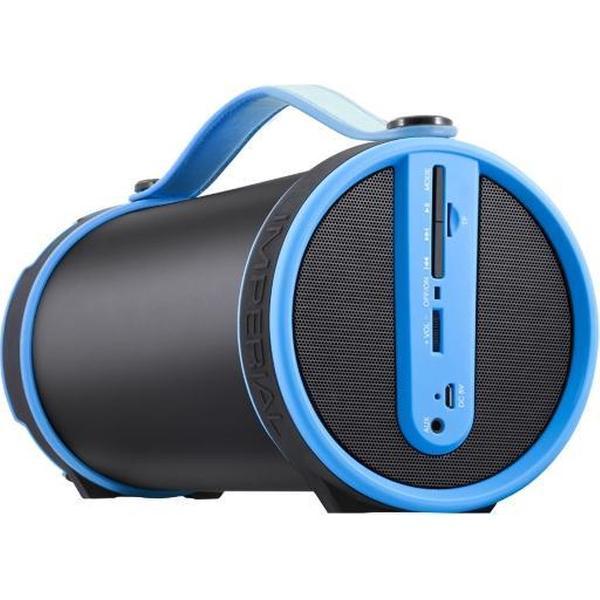 Imperial bluetooth speaker Beatsman blauw / zwart - FM radio