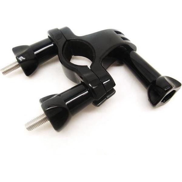 Proqam® fietshouder bicycle mount bevestiging zwart voor GoPro Hero 3/3+/4 SJCAM SJ4000/SJ5000 en andere action camera's (handlebar)