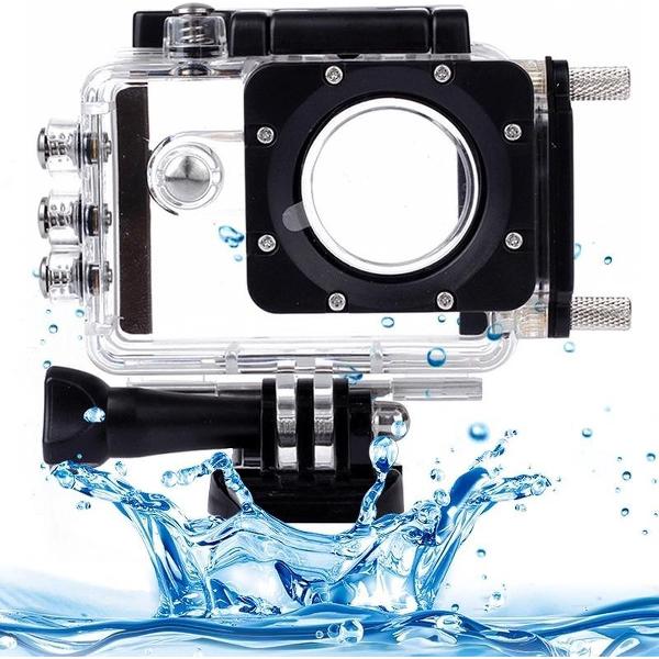 Onderwater waterdichte behuizing beschermhoes Kits met autolader voor SJCAM SJ5000 / SJ5000 Plus / SJ5000 WiFi Sport Camera