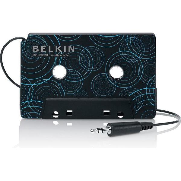 Belkin Cassetteadapter voor mp3-speler met 3.5mm jack aansluiting - Zwart