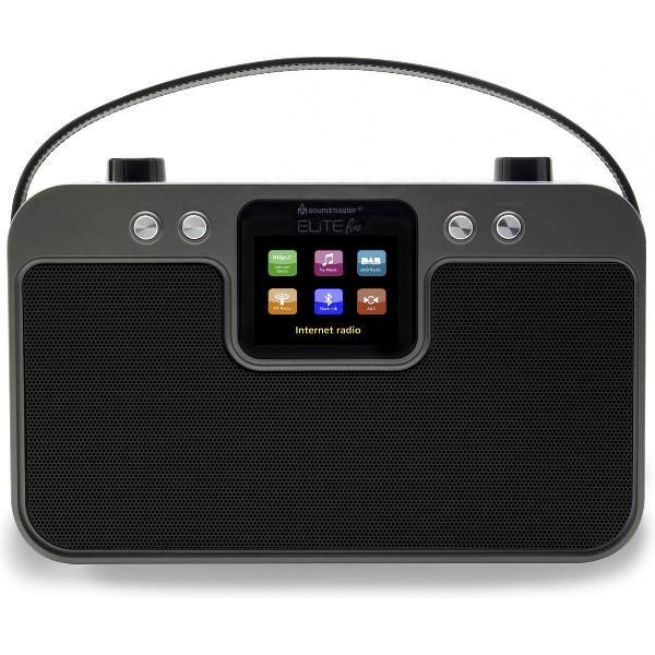 Soundmaster Elite Line radio Internet Digitaal Zwart