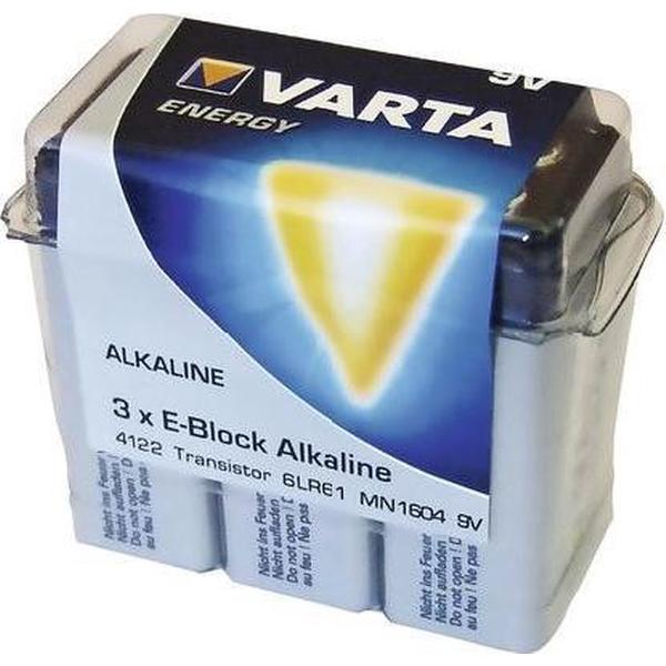 Varta 9V Batterijen - 3 stuks