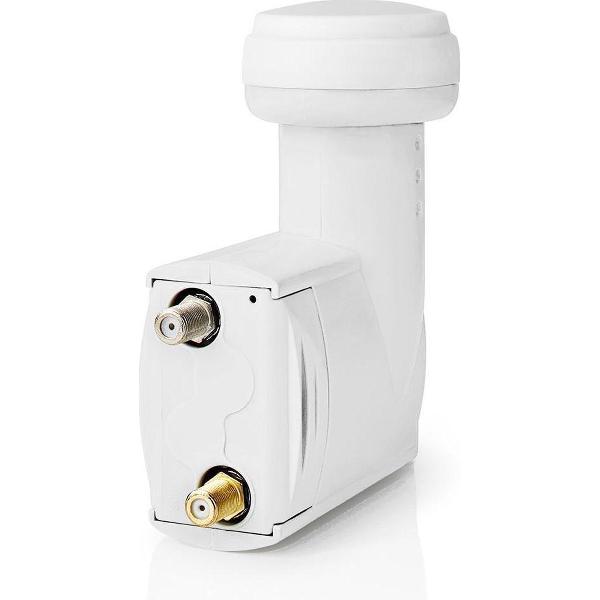 Nedis universele LNB met SatCR / wit