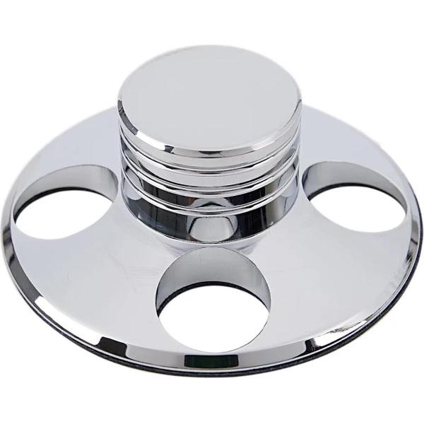 Platenspeler aandrukgewicht - lp stabilisator High quality - metal chrome 245 gram