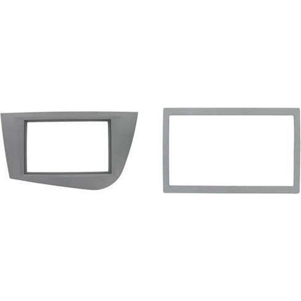 ECO 2-DIN FRAME Seat Leon 2005-> Antraciet
