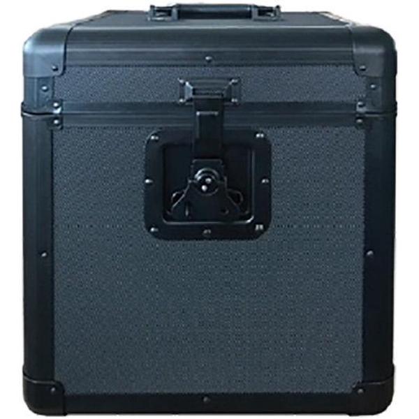 Platenkoffer Zwart XL (50 LP)