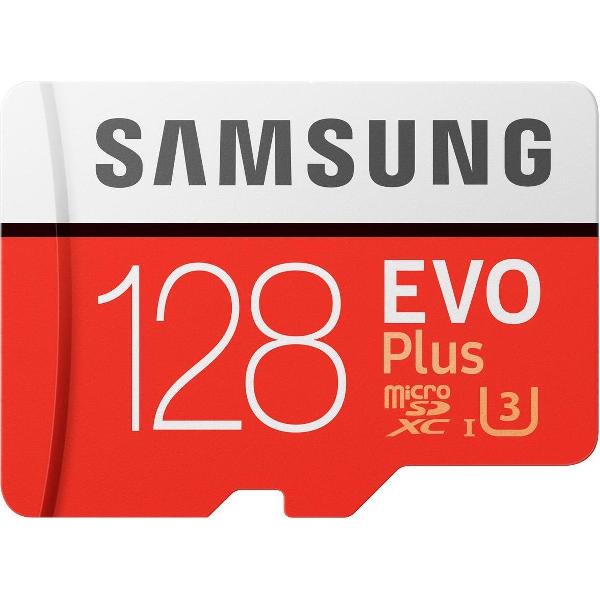 Samsung Evo Plus MicroSDXC 128GB - met adapter