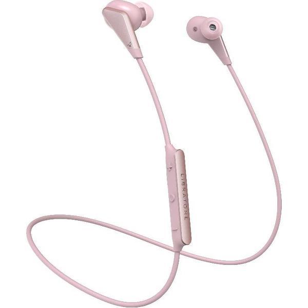 Libratone Track Wireless hoofdtelefoon - draadloze sport koptelefoon - tot 16 uur batterijduur - Rose